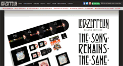 Desktop Screenshot of ledzeppelin.com